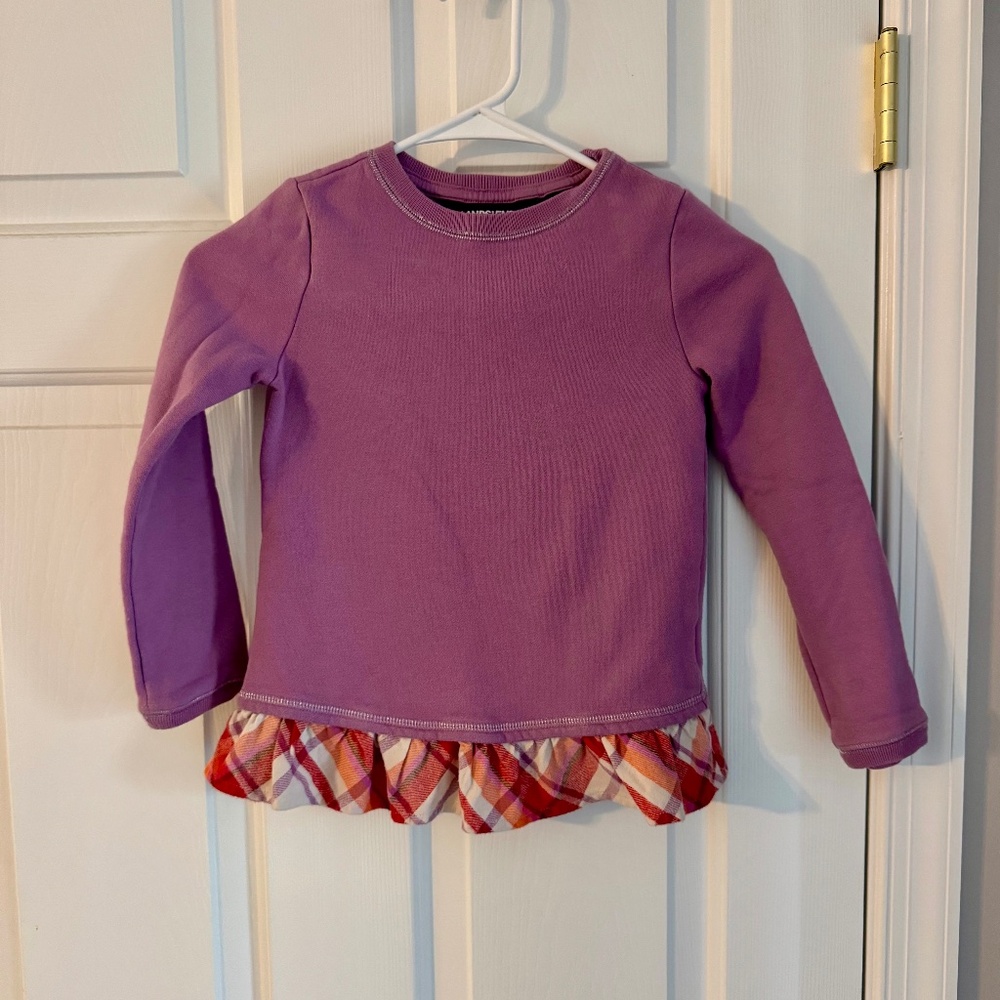 Girls Lands End sweatshirt
